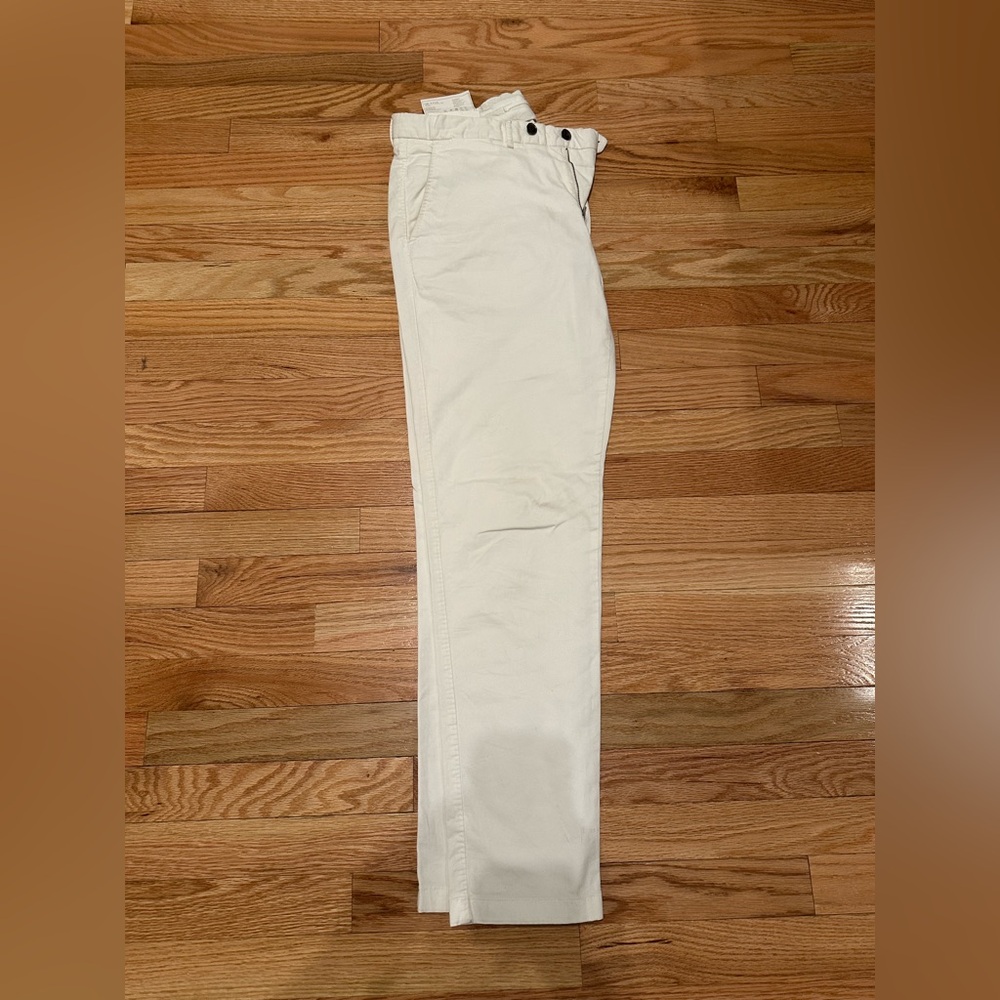 Suitsupply white cotton pants size 32 US